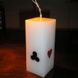 Bridge-Poker-Kaartkaars 15 cm € 4,50